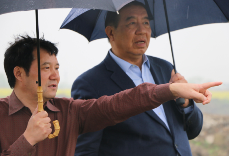 中国构筑防水协会秘书长朱冬青来访